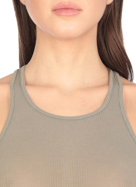 25SS 릭 오웬스 반팔 티셔츠 RP01E7101 RC15 Green - RICK OWENS