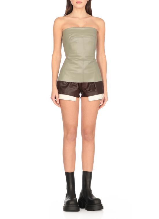 25SS 릭 오웬스 민소매 티셔츠 RP01E7127 SCT15 Green - RICK OWENS