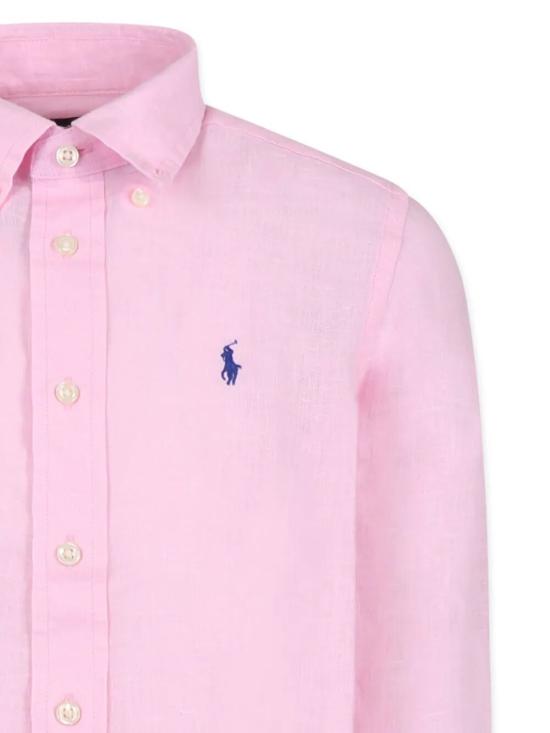25SS [키즈] 랄프 로렌 셔츠 323967600 002 CARMEL PINK - RALPH LAUREN