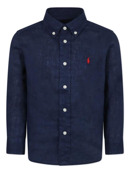 25SS [키즈] 랄프 로렌 셔츠 323967600 004 NEWPORT NAVY