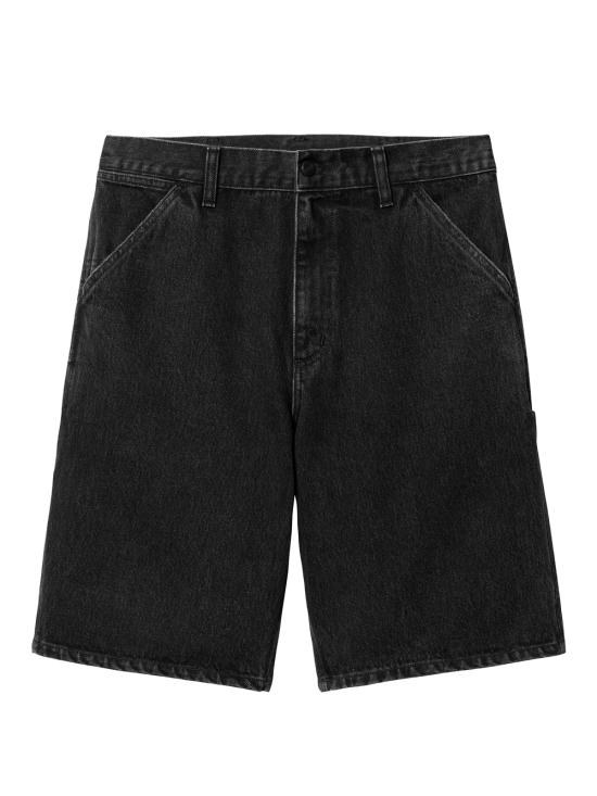 25SS 칼하트 WIP 데님 숏팬츠 I032026 89 06 Black stone washed