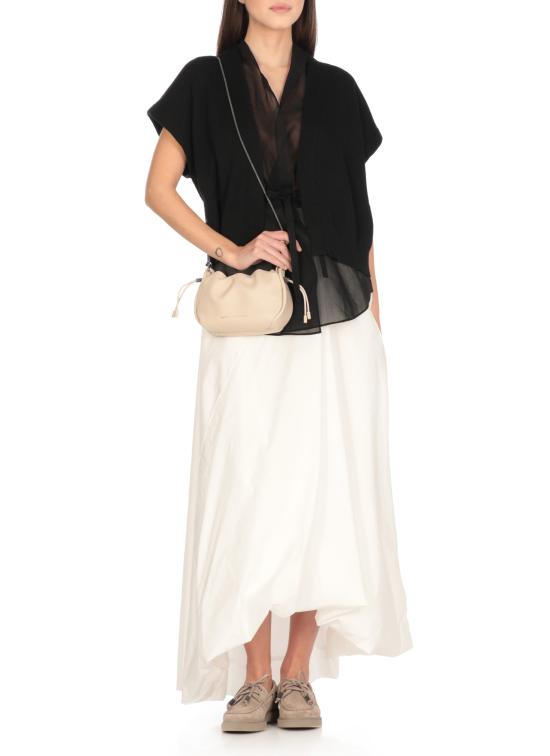 25SS 브루넬로 쿠치넬리 베스트 M19257716 C101 Black - BRUNELLO CUCINELLI