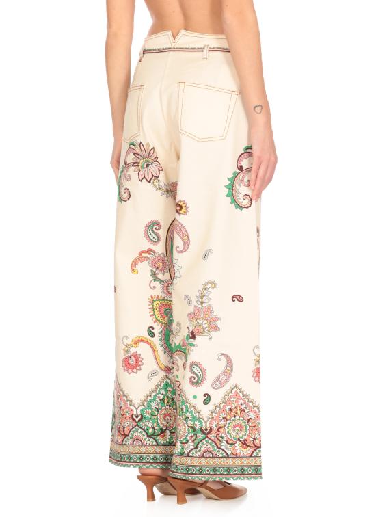 25SS 에트로 스트레이트 팬츠 WRNB0006 AK771X0802 Ivory - ETRO