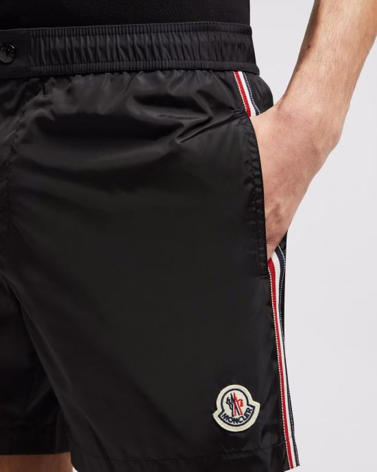 25SS 몽클레어 스윔팬츠 K10912C0001853326 999 Black - MONCLER