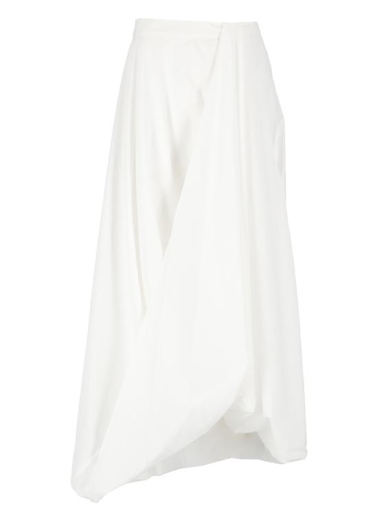 25SS 브루넬로 쿠치넬리 미디 스커트 M0F79G3812 C600 White