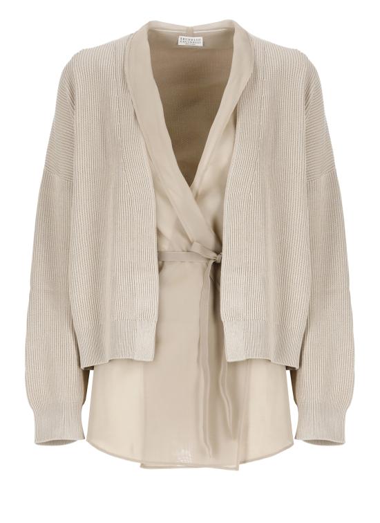 25SS 브루넬로 쿠치넬리 가디건 M19257706 C8050 Beige