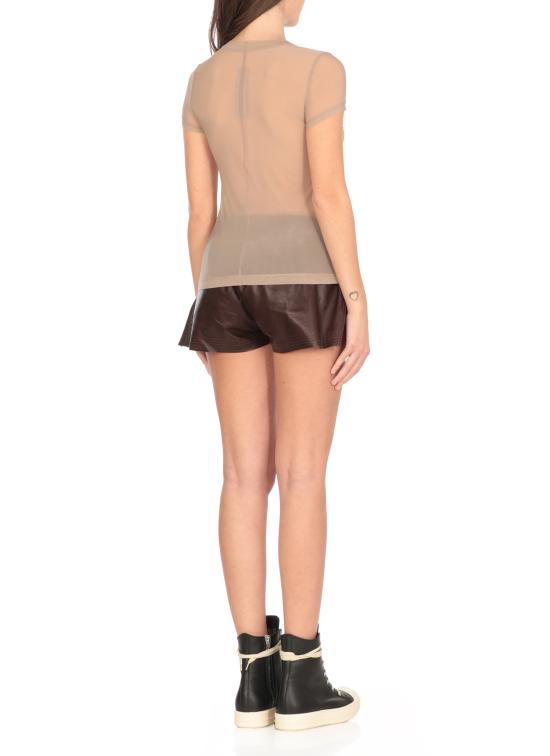 25SS 릭 오웬스 반팔 티셔츠 RP01E7235 BZ64 Pink - RICK OWENS