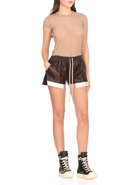 25SS 릭 오웬스 반팔 티셔츠 RP01E7235 BZ64 Pink - RICK OWENS