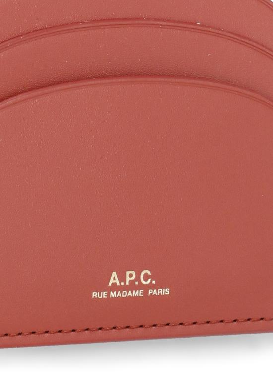 25SS 아페쎄 지갑 PXAWV F63270 GAK Red - A.P.C.