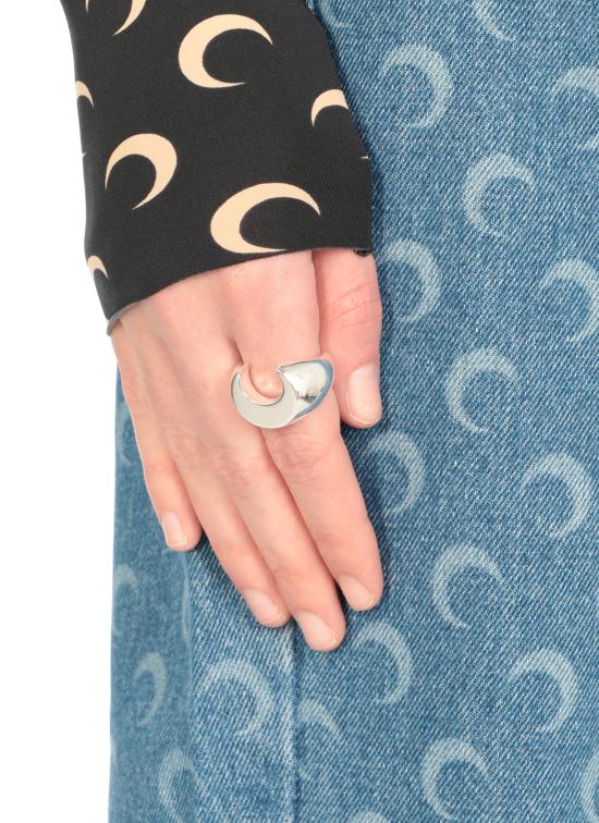 25SS 마린세르 반지 UJW025A RMET0001MT11 Silver - MARINE SERRE