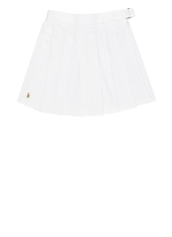 25SS [주니어] 랄프 로렌 스커트 964249 001 White