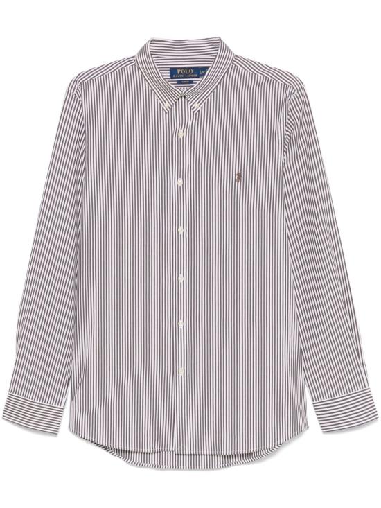  랄프 로렌 긴팔 셔츠 710929344 011 Brown