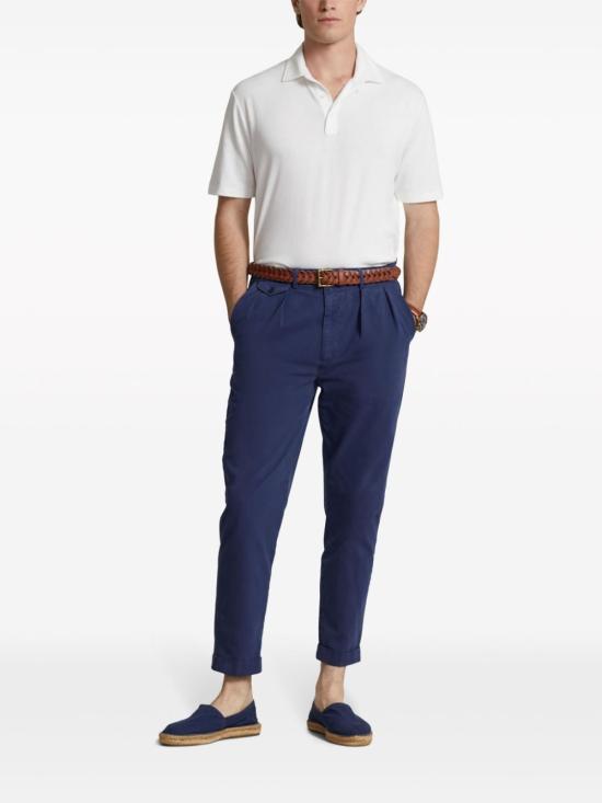  랄프 로렌 폴로 티셔츠 710933390 006 White - RALPH LAUREN
