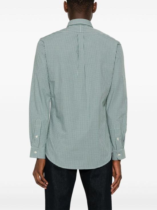  랄프 로렌 긴팔 셔츠 710929345 009 Green - RALPH LAUREN