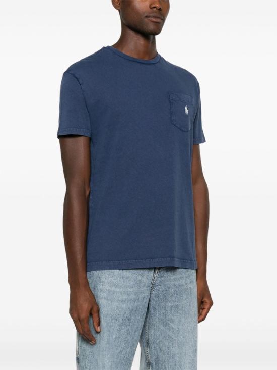  랄프 로렌 반팔 티셔츠 710835756 028 NAVY - RALPH LAUREN