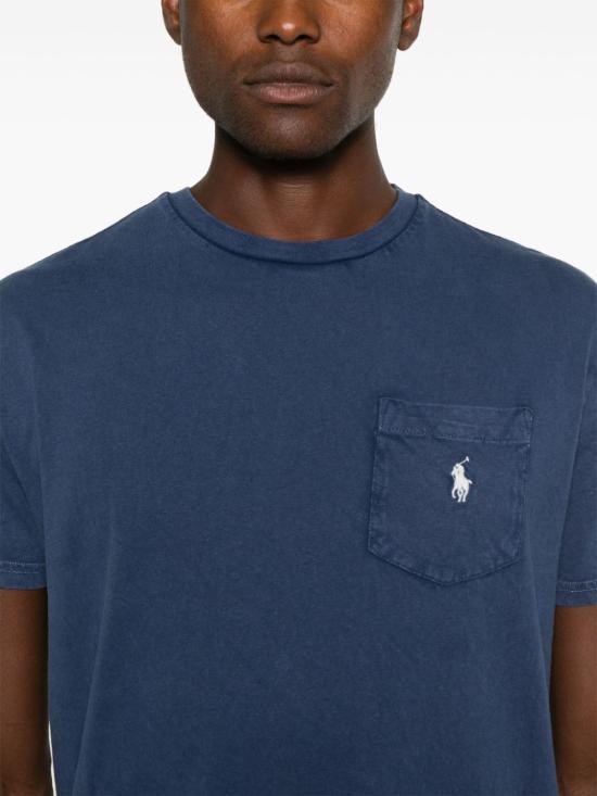  랄프 로렌 반팔 티셔츠 710835756 028 NAVY - RALPH LAUREN