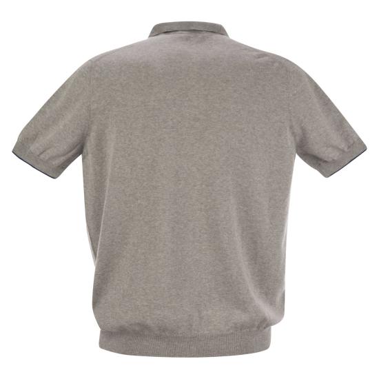 25SS 페이 폴로 티셔츠 NMMC1501740VHY GREY - FAY