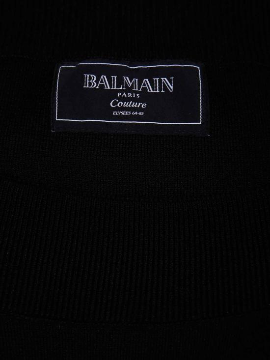 25SS 발망 롱 원피스 EF1RL109KH820PA Black - BALMAIN