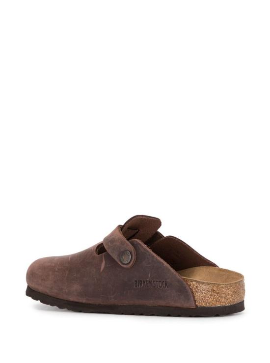 26SS 버켄스탁 보스턴 오일드 레더 클로그 860133 HABANA MARRONE - BIRKENSTOCK
