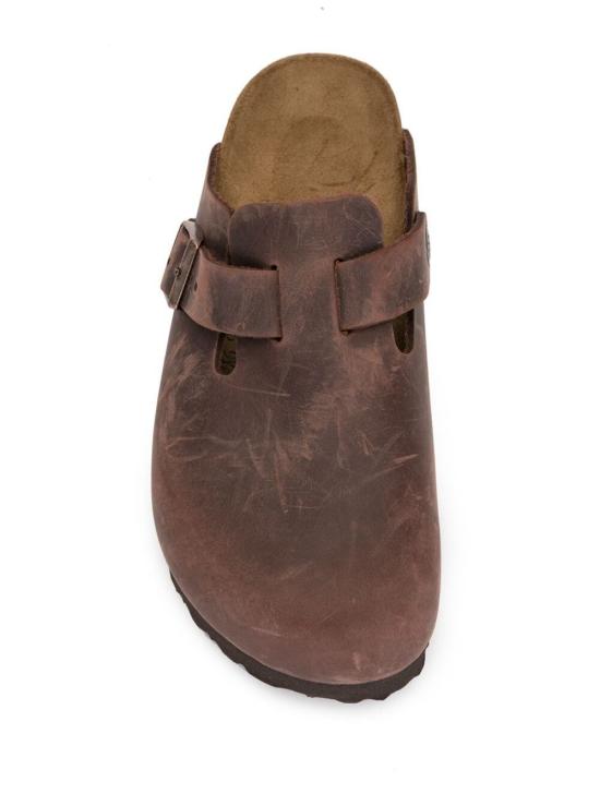 26SS 버켄스탁 보스턴 오일드 레더 클로그 860133 HABANA MARRONE - BIRKENSTOCK