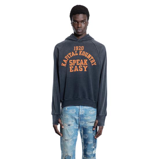  캐피탈 후드 티셔츠 K2410LC102BLACK Black