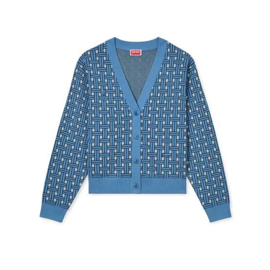 25SS 겐조 가디건 FF52CA4943CO 64 BLEU CIEL