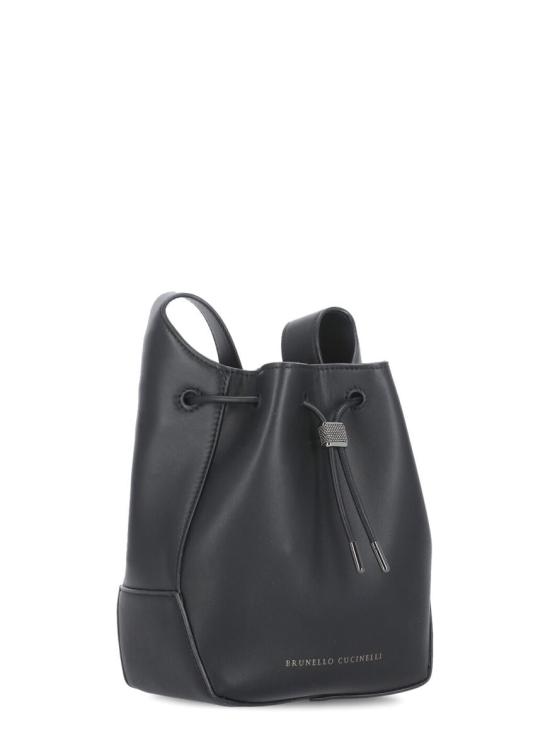 25SS 브루넬로 쿠치넬리 숄더백 MBHED2678C101 Black - BRUNELLO CUCINELLI