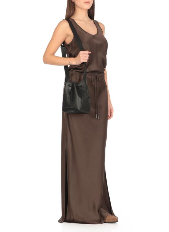 25SS 브루넬로 쿠치넬리 숄더백 MBHED2678C101 Black - BRUNELLO CUCINELLI