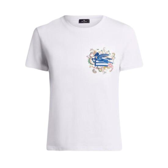 25SS 에트로 반팔 티셔츠 WRMA0006AK788 W0111