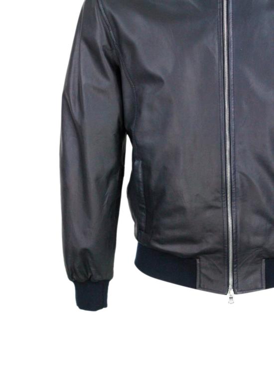 25FW 발바 봄버 자켓 FOX 4820006 BLUE - BARBA