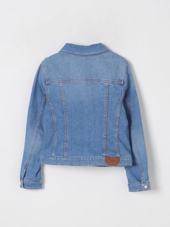 25FW [키즈] 끌로에 캐주얼 자켓 C20496 Z04 Grey - CHLOE