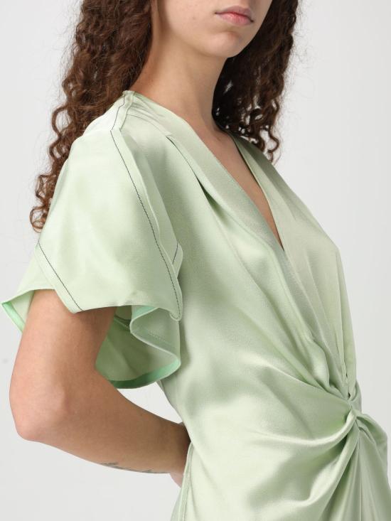 25FW 빅토리아 베컴 롱 원피스 1125WDR005195D 621 Green - VICTORIA BECKHAM