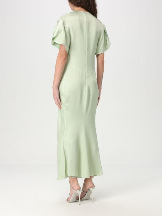 25FW 빅토리아 베컴 롱 원피스 1125WDR005195D 621 Green - VICTORIA BECKHAM