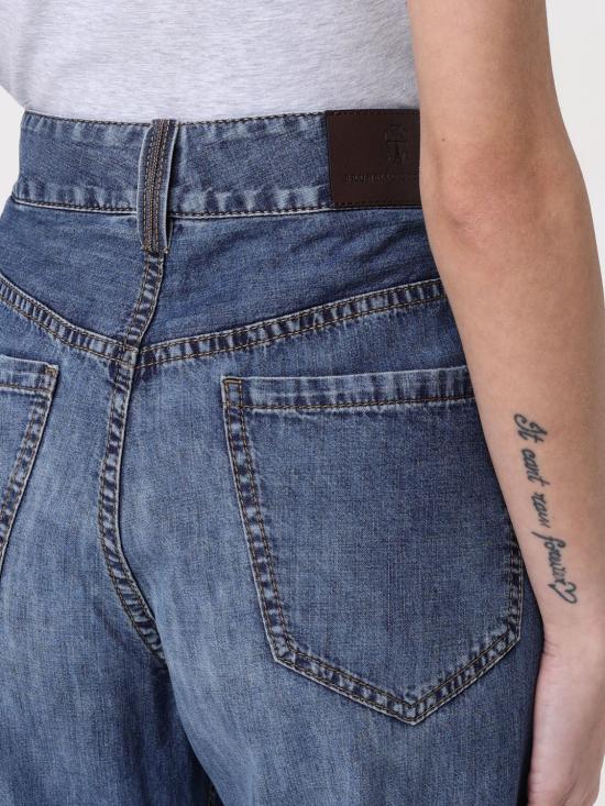 25SS 브루넬로 쿠치넬리 데님 팬츠 MH192P5565 C8982 Blue - BRUNELLO CUCINELLI