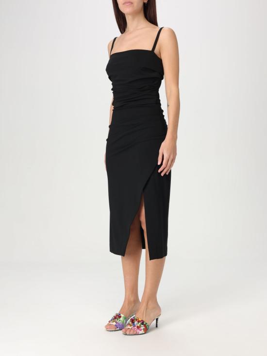 25SS 돌체앤가바나 미디 원피스 F6JMHTFUIBF N0000 Black - DOLCE & GABBANA