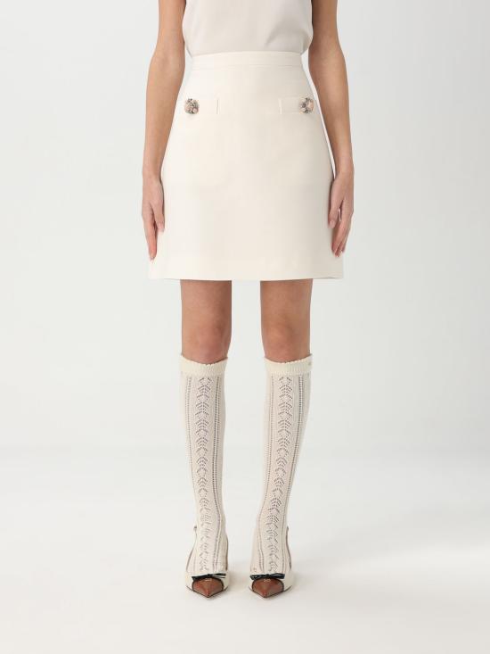 25FW 발렌티노 가라바니 스커트 6B3RACH71CF A03 Ivory