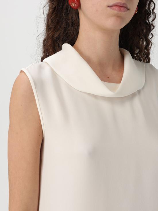 25SS 발렌티노 가라바니 민소매 티셔츠 6B3AEAA51MH A03 Ivory - VALENTINO GARAVANI