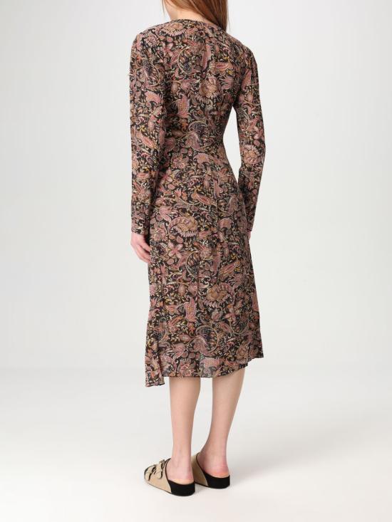 25SS 이자벨마랑에뚜왈 미디 원피스 R0O726FAC1J02E BKOC Black - ISABEL MARANT ETOILE