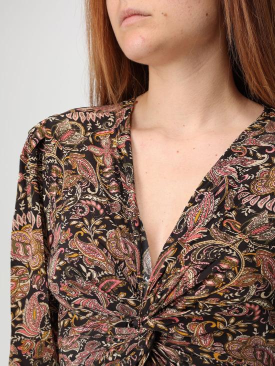 25SS 이자벨마랑에뚜왈 미디 원피스 R0O726FAC1J02E BKOC Black - ISABEL MARANT ETOILE