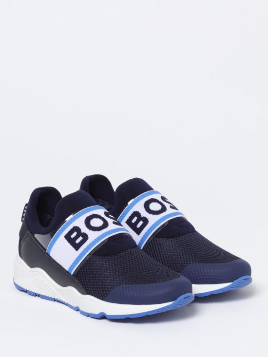 25FW [키즈] 보스 스니커즈 J51645 849 Blue - BOSS