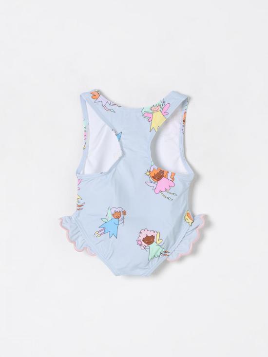 25SS [키즈] 스텔라 맥카트니 스윔팬츠 TWC029Z2774 652MC Gnawed Blue - STELLA MCCARTNEY