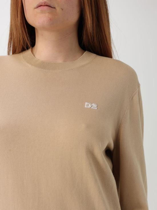 25SS 디스퀘어드2 스웨터 S75HA1322D13018 109 White - DSQUARED2