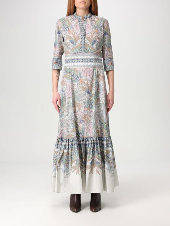 25SS 에트로 롱 원피스 WRHA001599SP5B6 X0830 White