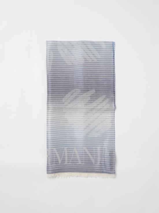 25FW 엠포리오 아르마니 머플러/스카프 EW001873AF15681 FB057 Blue