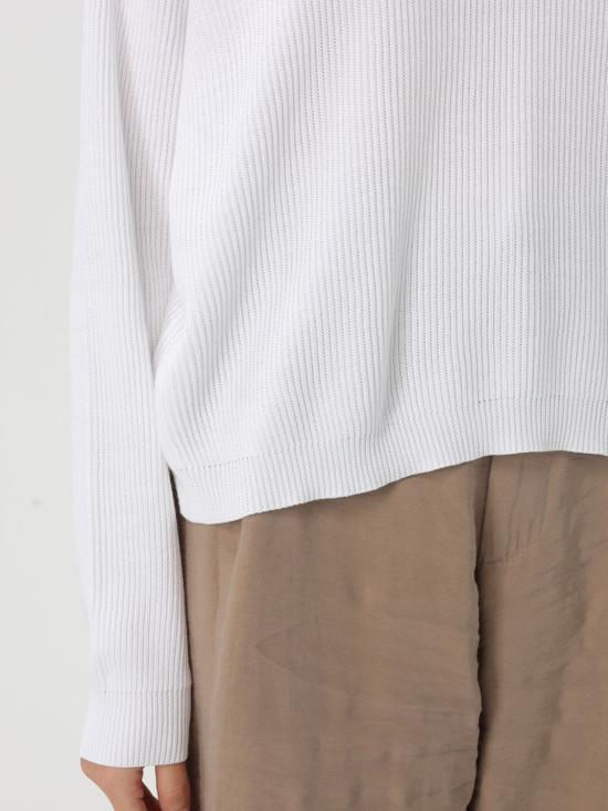 25FW 브루넬로 쿠치넬리 후드 티셔츠 M19194705 C159 White - BRUNELLO CUCINELLI