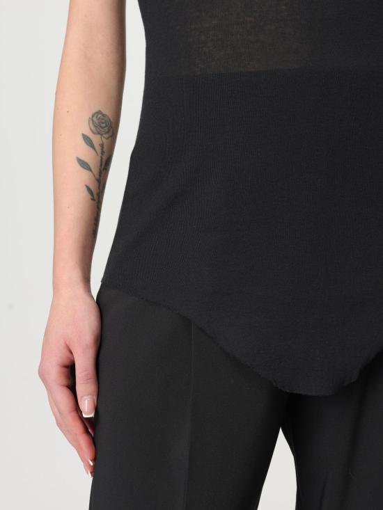 25SS 릭 오웬스 민소매 티셔츠 RP01E7101MR 09 Black - RICK OWENS