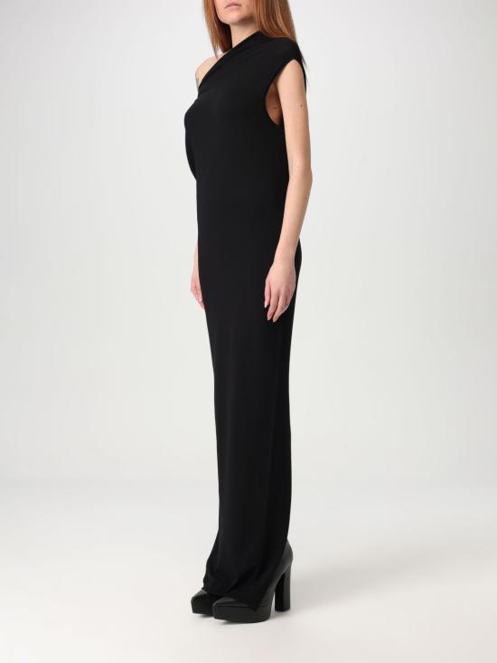 25SS 릭 오웬스 롱 원피스 RP01E7633VI 09 Black - RICK OWENS