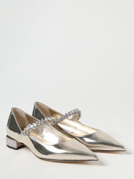 25SS 지미추 힐/펌프스 BINGPUMPFLATJBZ GOLD SAND Gold - JIMMY CHOO
