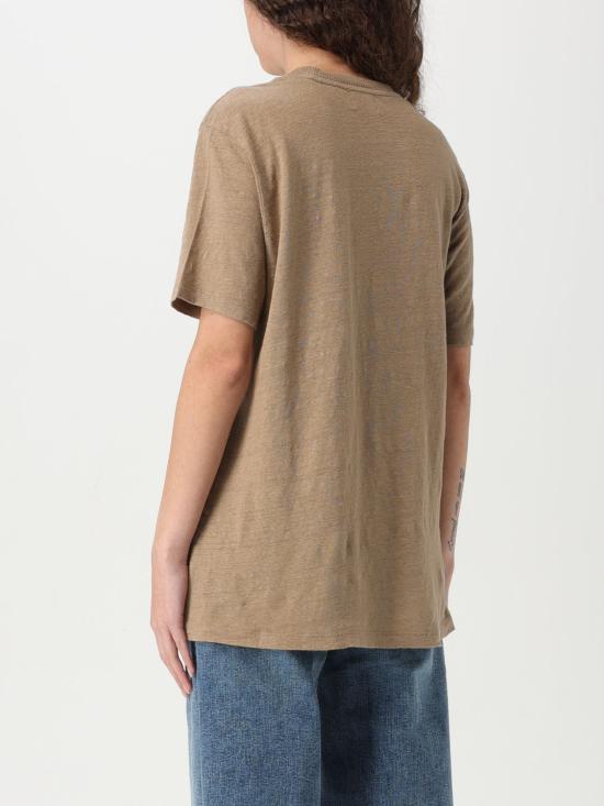 25SS 이자벨마랑에뚜왈 반팔 티셔츠 TS0001FCB1N17E 67LK Kaki - ISABEL MARANT ETOILE