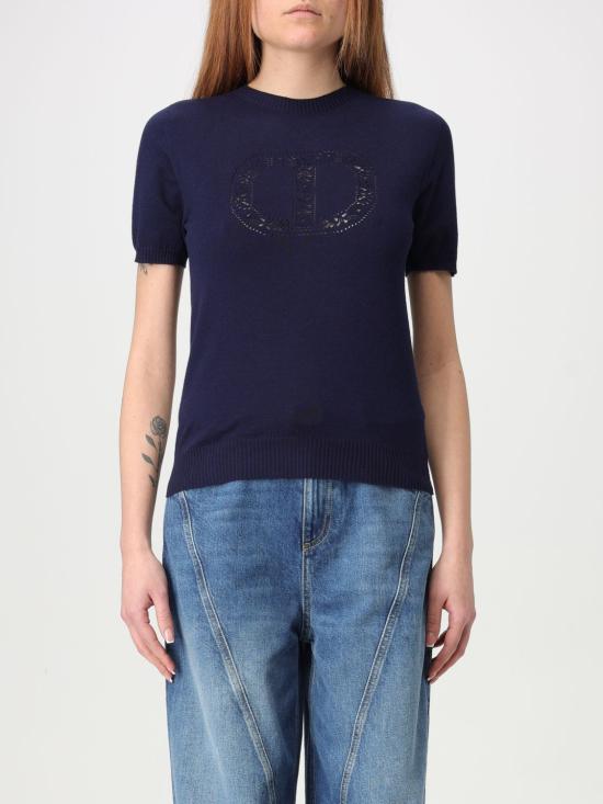 25FW 트윈셋 터틀넥 251TP3430 00238 Blue